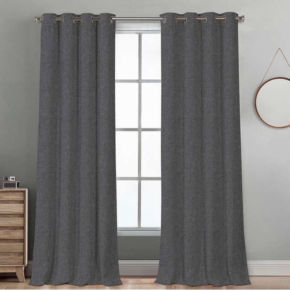 2 Panel Total Blackout Curtains - Picture 1 of 3